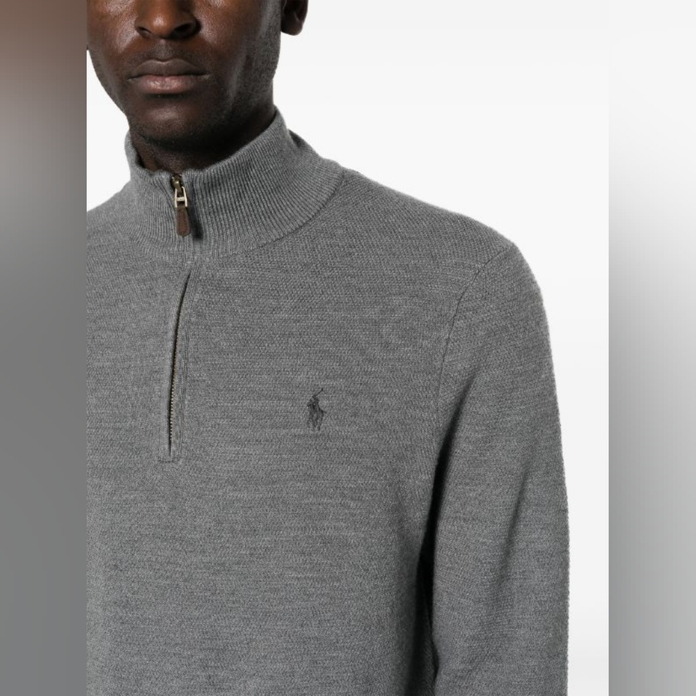 Polo Ralph Lauren Pima Cotton Men's Collared Long Sleeved Sweater Size Medium